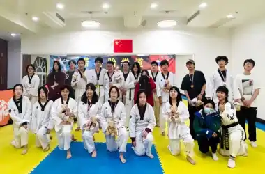 2023春季诺科跆拳道竞技实战比赛，“跆风”少年打出高水平！